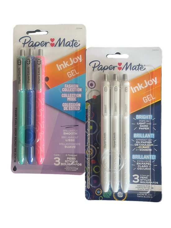 Other - InkJoy Gel Pens Set- Bright White & Pastel Packs by Paper Mate